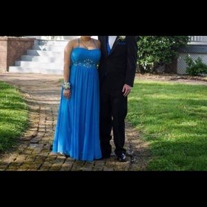Blue Prom Dress